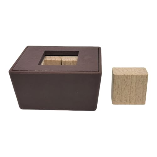 perfeclan 3D-Denkspielwürfel aus Holz, sensorisches Spielzeug, Kreativität, Problemlösung, anspruchsvolle Holz- als Geschenk für Kinder ab 6 Jahren, Quadrat perfeclan 3D-Denkspielwürfel aus Holz, sensorisches Spielzeug, Kreativität, Problemlösung, anspruchsvolle Holz- als Geschenk für Kinder ab 6 Jahren, Quadrat von Perfeclan