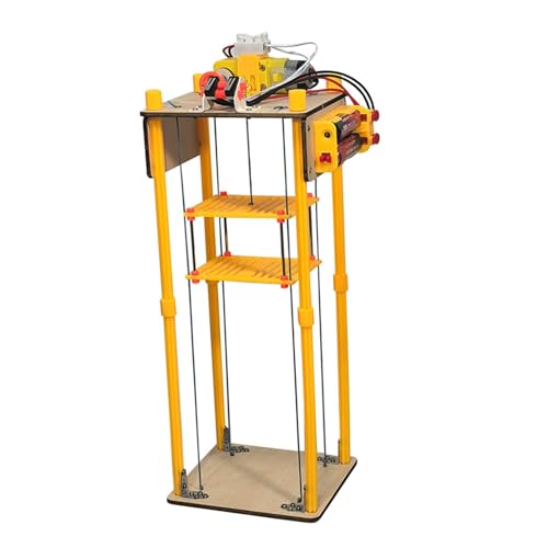 perfeclan Elektrischer Aufzug, Modell, elektrischer Aufzug, DIY-Kits, Hand-Auge-Koordination, Kinderphysik, Entwicklung von Spielzeug, wissenschaftliche perfeclan Elektrischer Aufzug, Modell, elektrischer Aufzug, DIY-Kits, Hand-Auge-Koordination, Kinderphysik, Entwicklung von Spielzeug, wissenschaftliche von Perfeclan