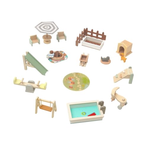 Perfeclan Holzpuppenhausmöbel Miniaturmöbel tun Toy Bildung Spielzeugpuppenhaus Accessoires für Kinder Jungen Mädchen Perfeclan Holzpuppenhausmöbel Miniaturmöbel tun Toy Bildung Spielzeugpuppenhaus Accessoires für Kinder Jungen Mädchen von Perfeclan