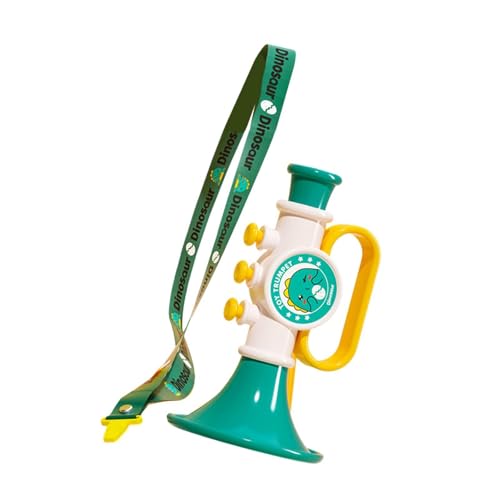 Perfeclan Kinder Trompeten Spielzeug, Blasinstrument für Den Unterricht, Sensorische Förderung, Grün Perfeclan Kinder Trompeten Spielzeug, Blasinstrument für Den Unterricht, Sensorische Förderung, Grün von Perfeclan