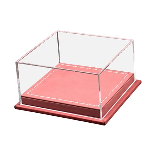 Perfeclan Vitrine für Modellautos Im Maßstab 1:64, Stabiler Sockel Aus PU, 5 X 4,8 X 2,6 Zoll, Zubehör, Modell Organizer, Dunkelrot Perfeclan Vitrine für Modellautos Im Maßstab 1:64, Stabiler Sockel Aus PU, 5 X 4,8 X 2,6 Zoll, Zubehör, Modell Organizer, Dunkelrot von Perfeclan