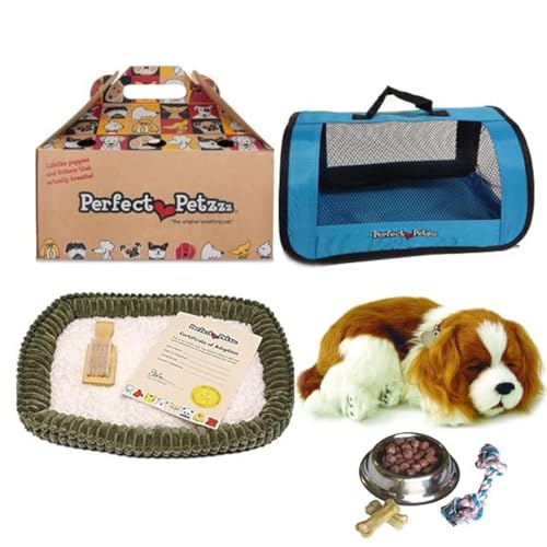 Perfect Petzzz Cavalier King Charles + Blue Tote Transportbox und Zubehör Perfect Petzzz Cavalier King Charles + Blue Tote Transportbox und Zubehör von Perfect Petzzz