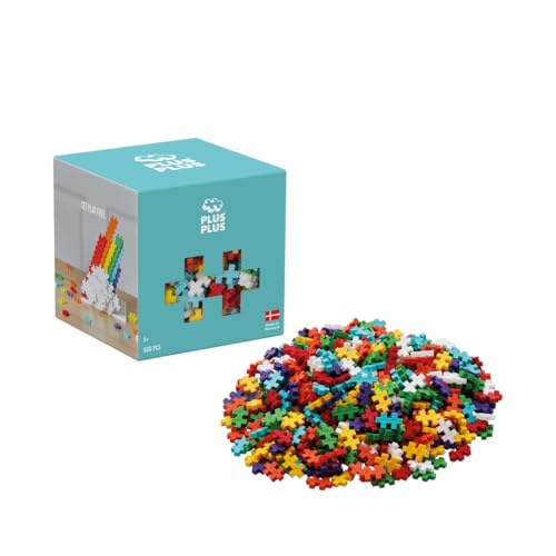 Plus-Plus 3976 Geniales Konstruktionsspielzeug, Regenbogen, Kreativ-Bausteine, Bausteineset für Kinder, 600 Teile Plus-Plus 3976 Geniales Konstruktionsspielzeug, Regenbogen, Kreativ-Bausteine, Bausteineset für Kinder, 600 Teile von Plus-Plus