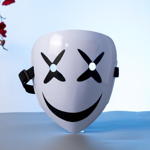 Permangallop Anime Maske, Japanische Maske, Cosplay Mask, Hollywood Mask, furry Kostümmaske, Kagetane-Hiruko-Kostümmaske für Cosplay-Kostüm (E) von Permangallop