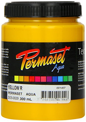 Permaset - Aqua Tinte - für Leinwanddruck - gelb - 300ml von Permaset