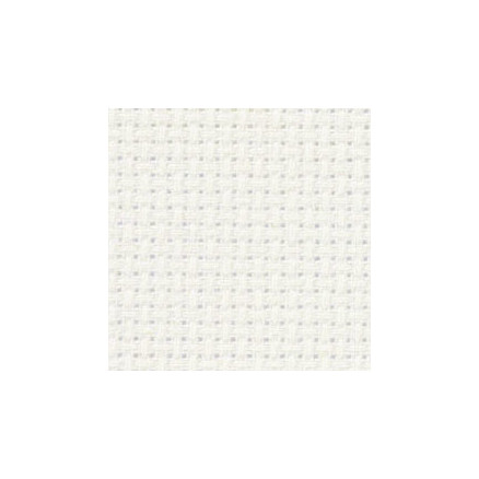 Permin Aida 5,4 Fä/cm Stickereistoff Gebrochen Weiß 65x50cm von Permin