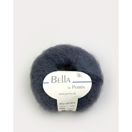 Permin Bella Mohair-Garn 09 Grau von Permin