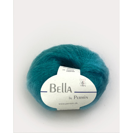 Permin Bella Mohair Garn 27 Dunkel Petrol von Permin