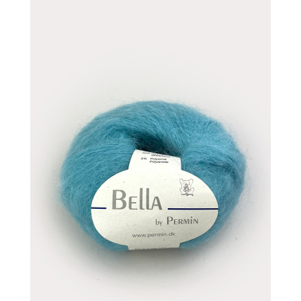 Permin Bella Mohair Garn 60 Türkis von Permin