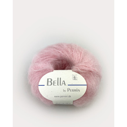 Permin Bella Mohair-Garn 64 Soft Pink von Permin