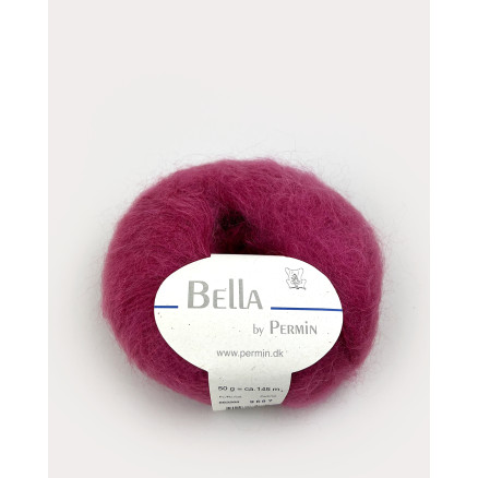 Permin Bella Mohair-Garn 68 Pflaume von Permin