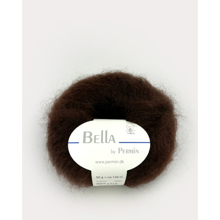 Permin Bella Mohair-Garn 79 Braun von Permin