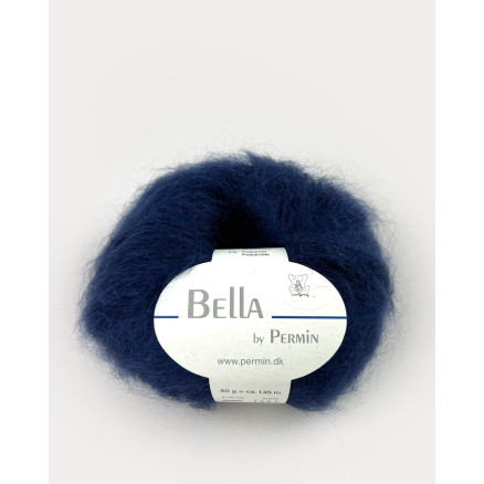 Permin Bella Mohair-Garn 89 Marineblau von Permin