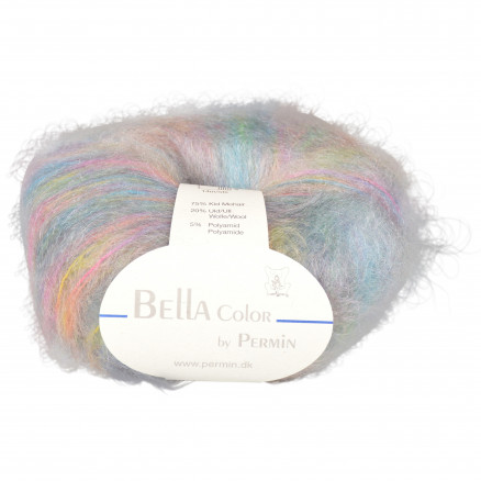 Permin Bella Unicolor Garn 883153 Gelb/Pink von Permin