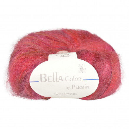 Permin Bella Unicolor Garn 883159 Rotwein von Permin