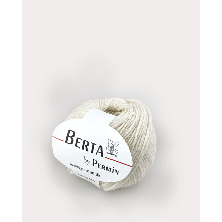 Permin Berta Garn 26 Rohweiß von Permin