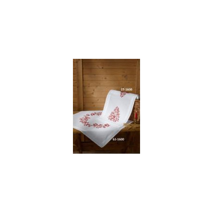 Permin Fertige Tischdecke Rote Zweige 140x250cm von Permin