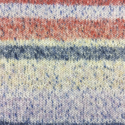 Permin Rigmor- Garn 886505 Blau/Rot von Permin