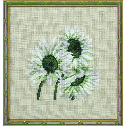 Permin Stickerei-Set Sonnenblume 18x19cm von Permin