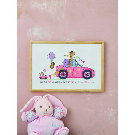 Permin Stickereiset Clara-Sofie 30x20cm von Permin