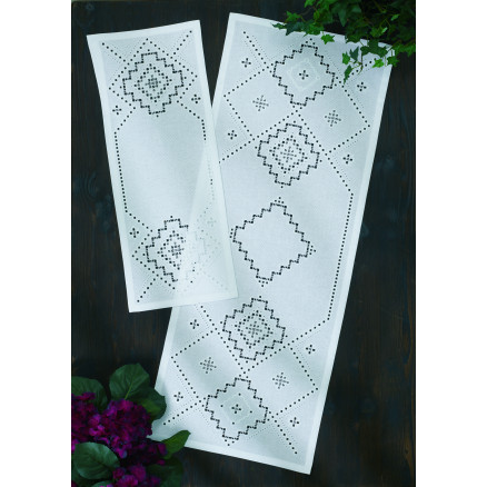 Permin Stickereiset Hardanger 41x106cm von Permin