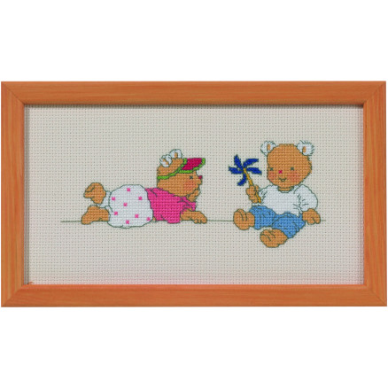 Permin-Stickereibausatz Mühle 11x21cm von Permin