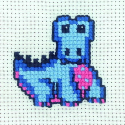 Permin Stickereiset Drache 8x8cm von Permin