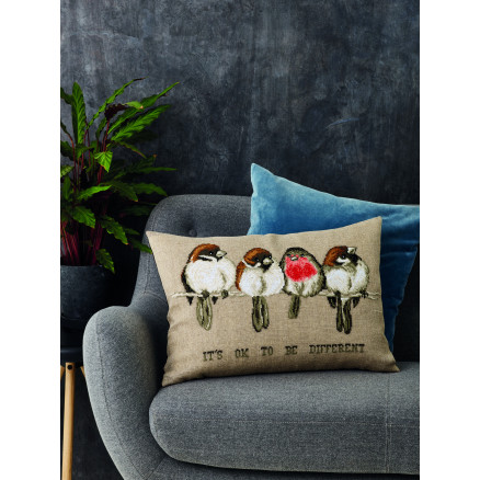 Permin Stickereiset Es ist ok, anders zu sein 58x40cm von Permin