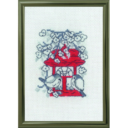 Permin Stickereiset Futterbrett 10x15cm Permin Stickereiset Futterbrett 10x15cm von Permin