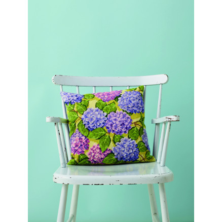 Permin Stickereiset Hortensie 39x39cm von Permin