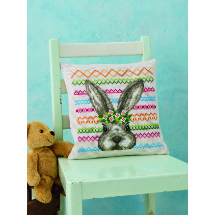 Permin Stickereiset Kaninchen 30x30cm von Permin