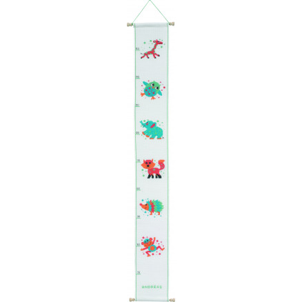 Permin Stickerei-Set Maßstab Kinder mit Tieren 12x97 Permin Stickerei-Set Maßstab Kinder mit Tieren 12x97 von Permin