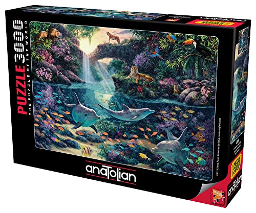 Perre Group 4908 - Read: Dschungel-Paradies - 3000 Teile Puzzle von Anatolian