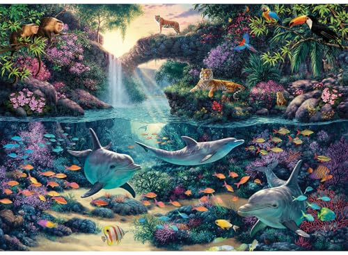 Perre Group 4908 - Read: Dschungel-Paradies - 3000 Teile Puzzle Perre Group 4908 - Read: Dschungel-Paradies - 3000 Teile Puzzle von Anatolian