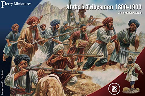 Perry Miniatures Afghanische Stammesangehörige 1800-1900: 28 mm Hartplastik-Miniaturen, 36 Figuren, 4 Kriegerrahmen, 2 Kommandobasen, Flaggen, Informationsbroschüre, ab 12 Jahren Perry Miniatures Afghanische Stammesangehörige 1800-1900: 28 mm Hartplastik-Miniaturen, 36 Figuren, 4 Kriegerrahmen, 2 Kommandobasen, Flaggen, Informationsbroschüre, ab 12 Jahren von Perry Miniatures