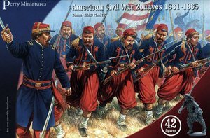 PMACW70 Perry Miniatures 28mm - American Civil War Zouaves model soldiers von Perry Miniatures