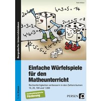 Einfache Würfelspiele für den Mathematikunterricht von Persen Verlag in der AAP Lehrerwelt GmbH