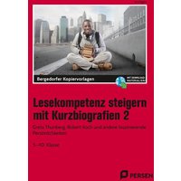 Lesekompetenz steigern mit Kurzbiografien 2 von Persen Verlag in der AAP Lehrerwelt GmbH