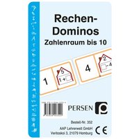 Rechen-Dominos: Zahlenraum bis 10 von Persen Verlag in der AAP Lehrerwelt GmbH