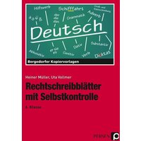 Rechtschreibblätter mit Selbstkontrolle - 6. Kl. von Persen Verlag in der AAP Lehrerwelt GmbH