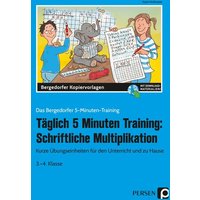 Tägl. 5 Minuten Training: Schriftl. Multiplikation von Persen Verlag in der AAP Lehrerwelt GmbH