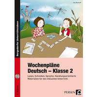 Wochenpläne Deutsch - Klasse 2 von Persen Verlag in der AAP Lehrerwelt GmbH