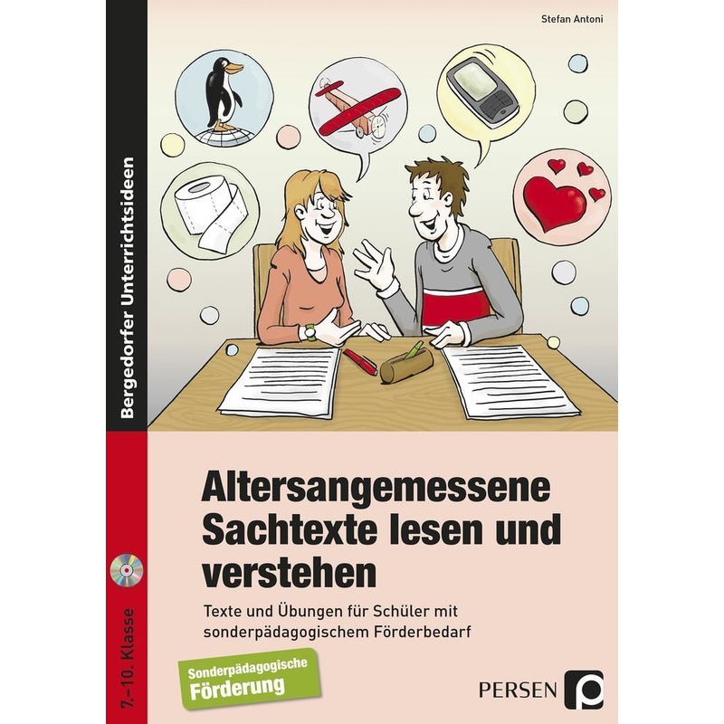 Altersangemessene Sachtexte lesen und verstehen, m. 1 CD-ROM von Persen Verlag in der AAP Lehrerwelt