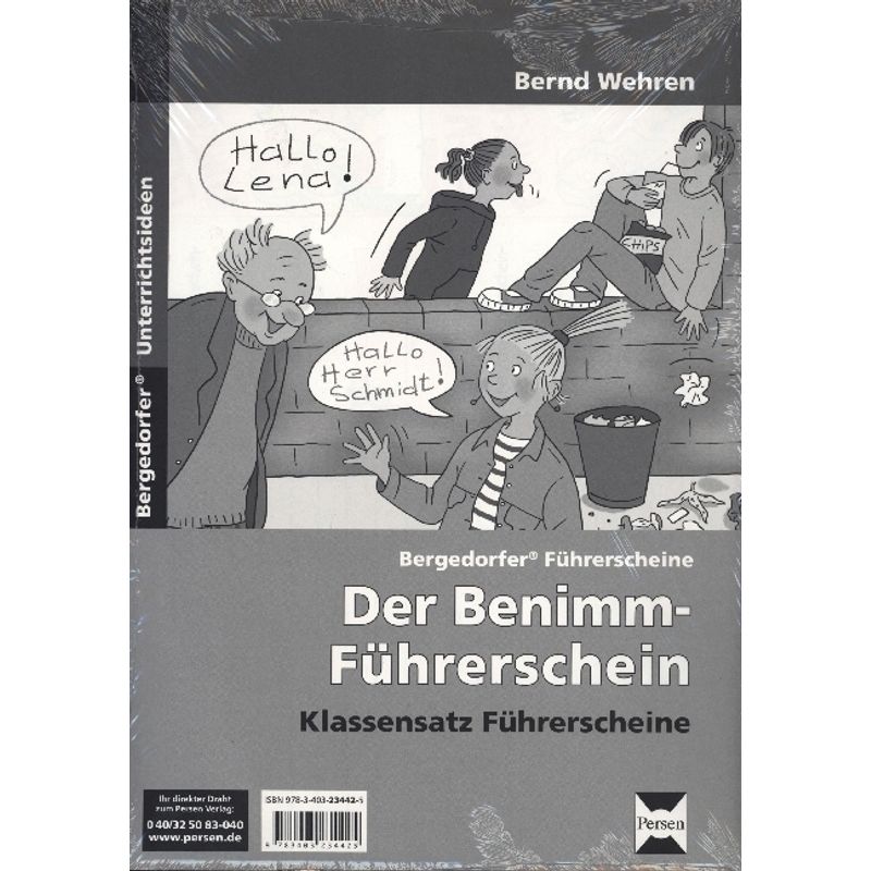 Bergedorfer® Führerscheine / Benimm-Führerschein - Klassensatz Führerscheine von Persen Verlag in der AAP Lehrerwelt