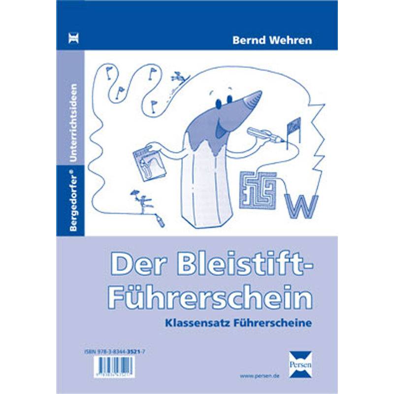 Der Bleistift-Führerschein, Klassensatz Führerscheine (extra) von Persen Verlag in der AAP Lehrerwelt