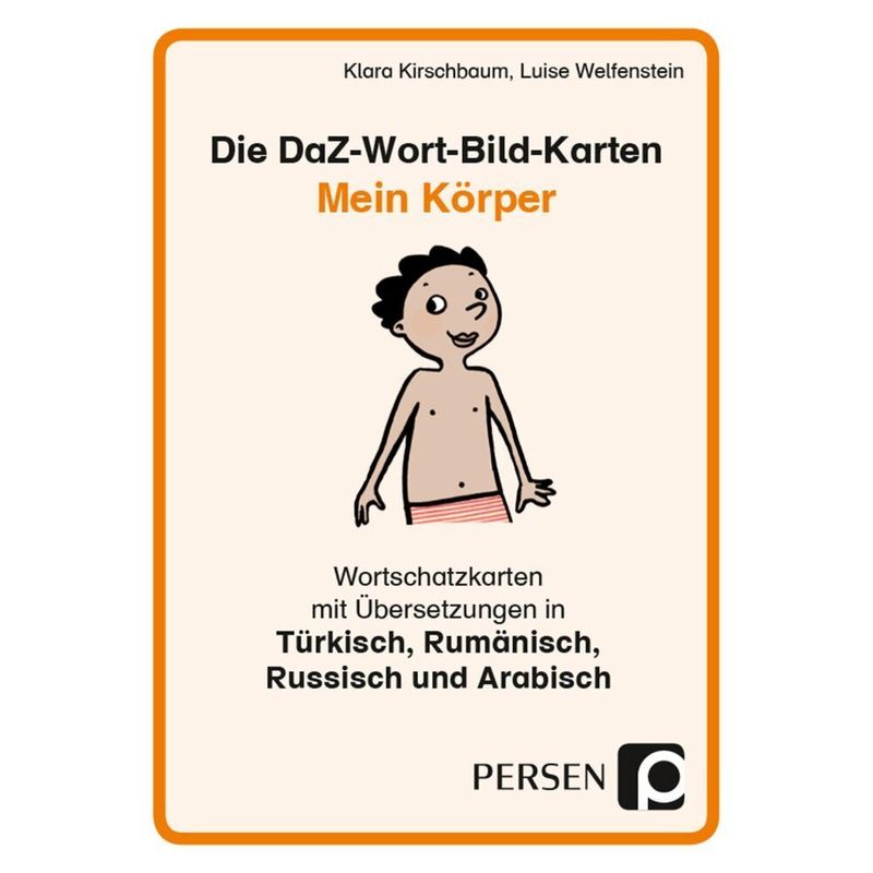 Die DaZ-Wort-Bild-Karten: Mein Körper von Persen Verlag in der AAP Lehrerwelt