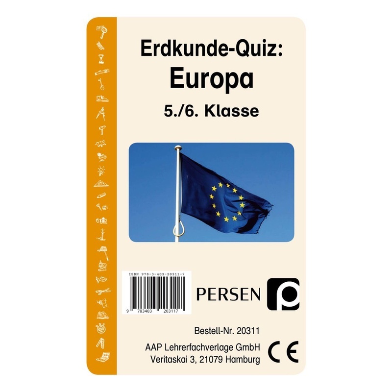 Erdkunde-Quiz: Europa (Kartenspiel) von Persen Verlag in der AAP Lehrerwelt