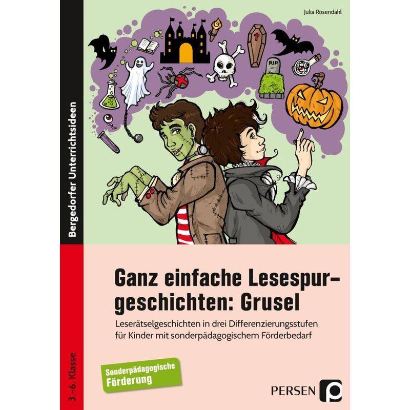 Ganz einfache Lesespurgeschichten: Grusel von Persen Verlag in der AAP Lehrerwelt