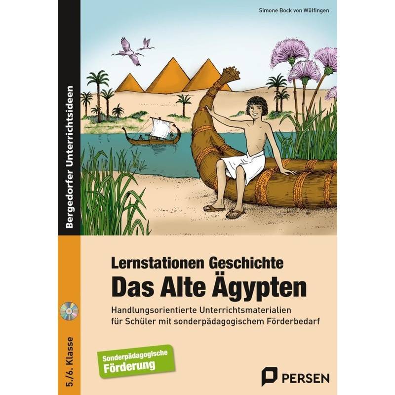 Lernstationen Geschichte: Das Alte Ägypten, m. 1 CD-ROM von Persen Verlag in der AAP Lehrerwelt