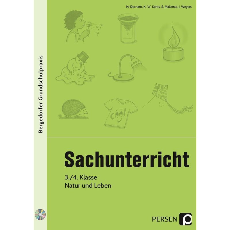 Sachunterricht - 3./4. Klasse, Natur und Leben, m. 1 CD-ROM von Persen Verlag in der AAP Lehrerwelt